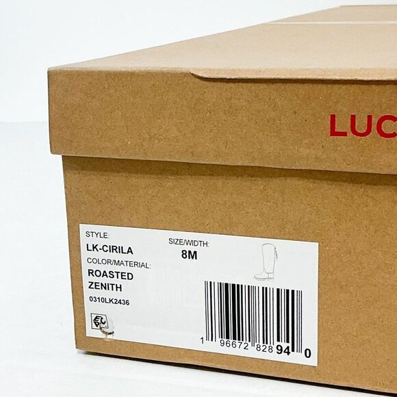 Lucky Brand NWB Sz 8 Roasted  Leather Cirila Tall Shaft Boots - Picture 3 of 16